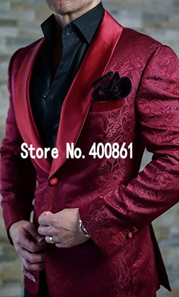 (UPDATE TITLE) 2019 Classic Design Navy Blue Men Dinner Prom Suits Groom Tuxedos Groomsmen Wedding Suits (Jacket+Pants+Tie+Hankerchief) NO:223