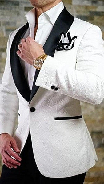 (UPDATE TITLE) 2019 Classic Design Navy Blue Men Dinner Prom Suits Groom Tuxedos Groomsmen Wedding Suits (Jacket+Pants+Tie+Hankerchief) NO:223